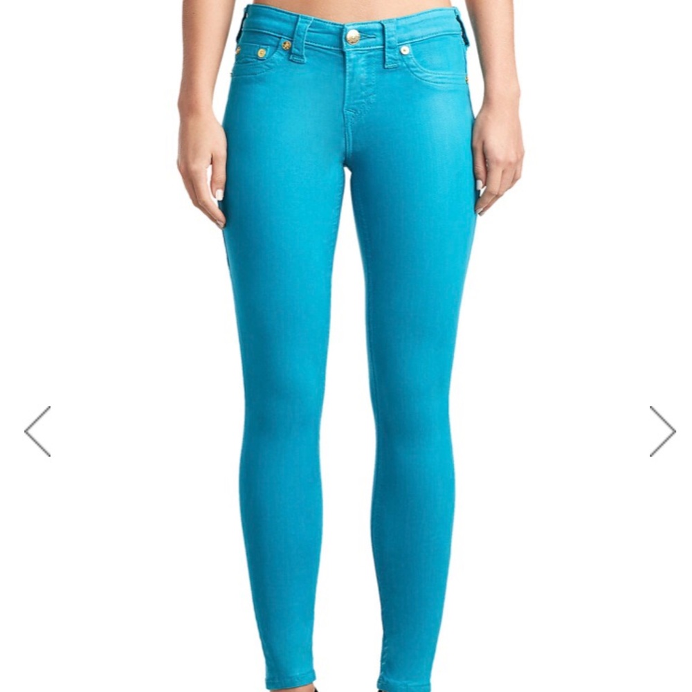 True religion Jeans Cut in a super skinny fit,